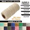 White Lion Macramé Cord – Cotton Rich Macrame Rope, 2 mm, 100 Feet, Yarn for Wall Decor, Crochet, Gift Wrapping, Wall Hanging, Plant Hangers, Handmade Crafts, Knitting